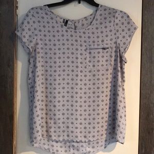 Short sleeve blouse